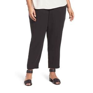 NWT Tahari Tapered Loose Fit Pull On Trousers